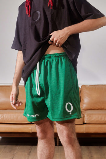 Green otỌto Sport Mesh Shorts