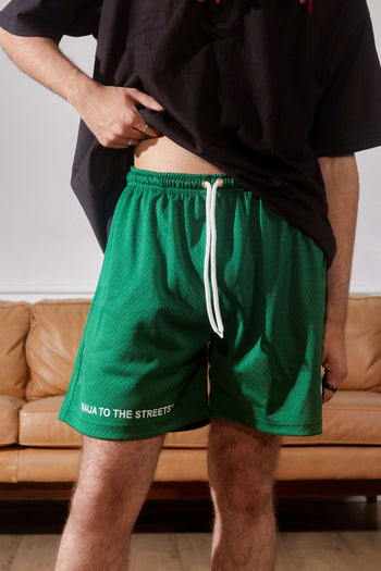 Green otỌto Sport Mesh Shorts