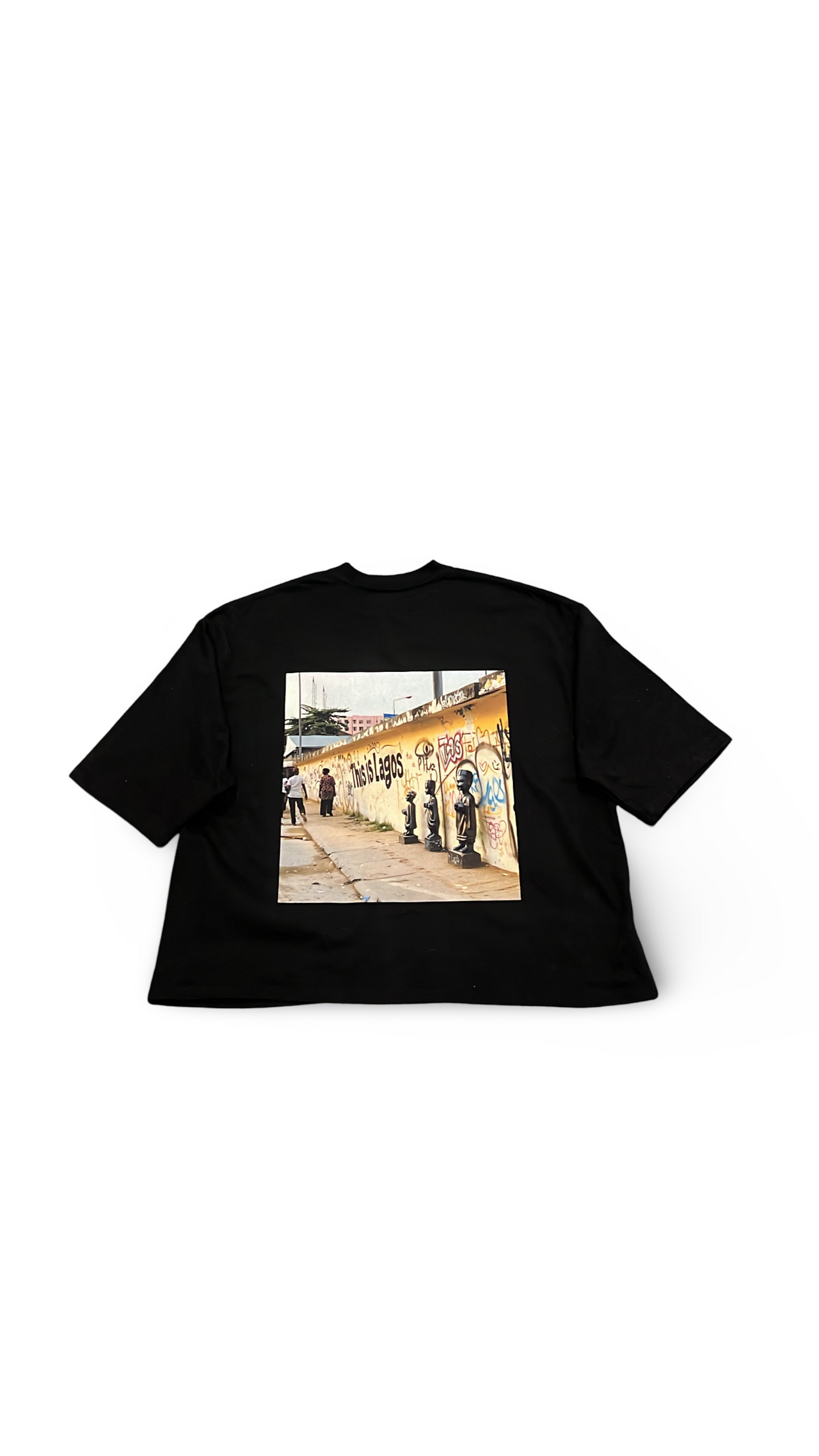 Roads Tee Black