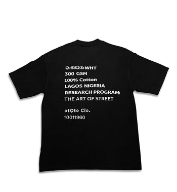 Black otỌto Definition Oversized T-Shirt