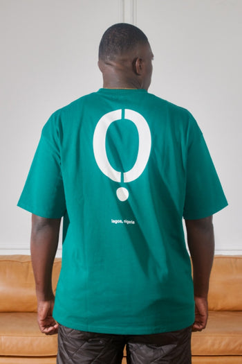 Naija Green otỌto Logo Oversized T-Shirt